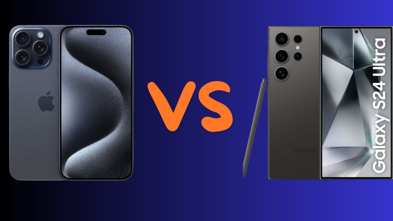 Samsung Galaxy S24 Ultra vs iPhone 16 Pro Max