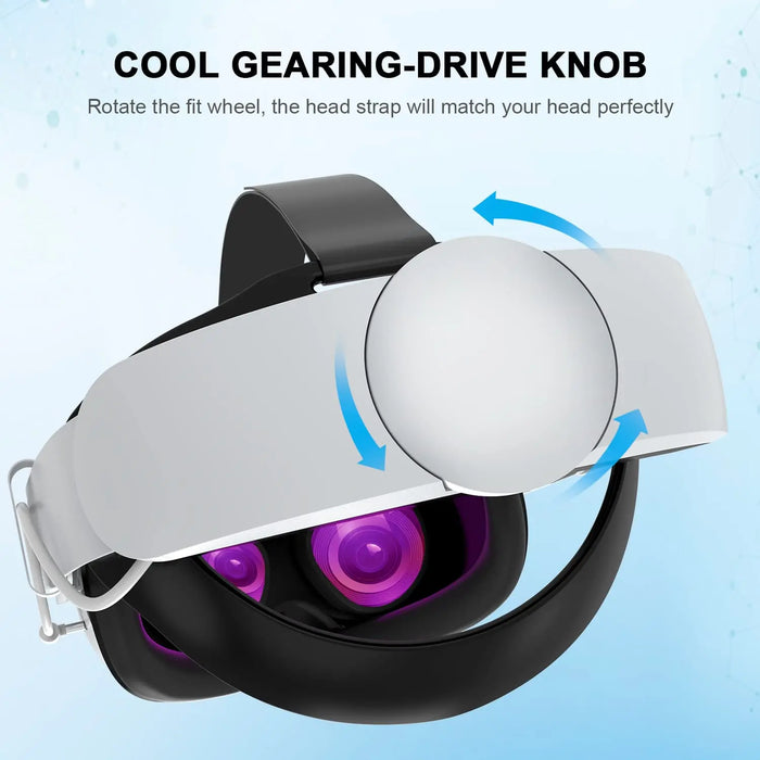 Oculus Quest 2 VR Headset Adjustable Head Strap