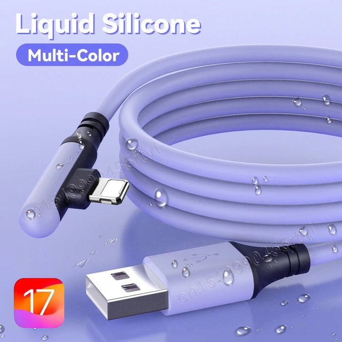 90 Degree USB Cable For iPhone