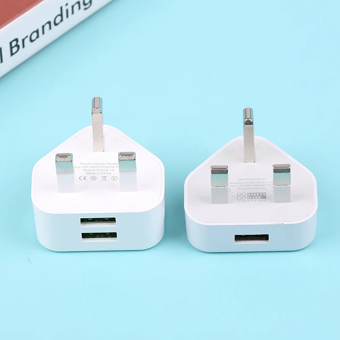 Universal UK Plug 3 Pin Wall Charger Adapter