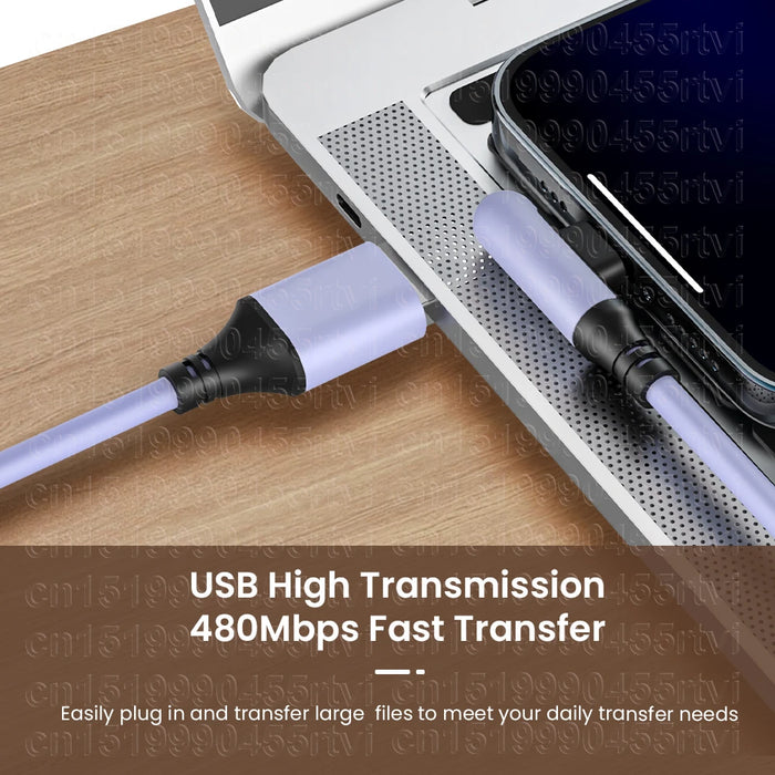 90 Degree USB Cable For iPhone