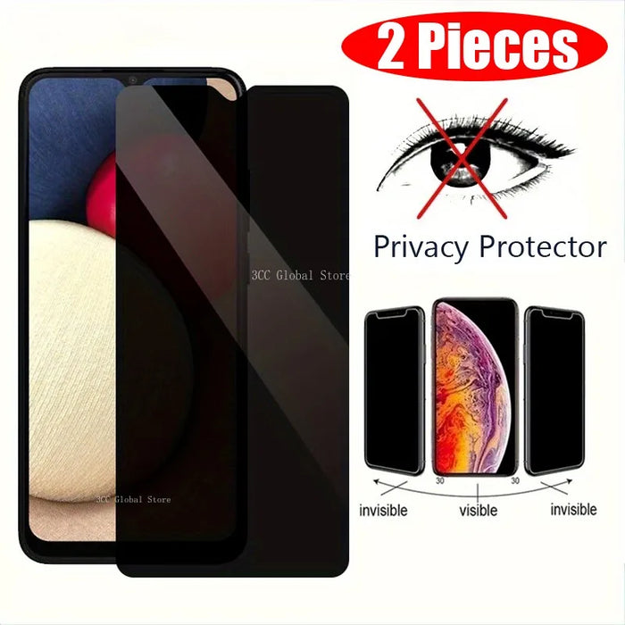 Privacy Tempered Glass For Samsung